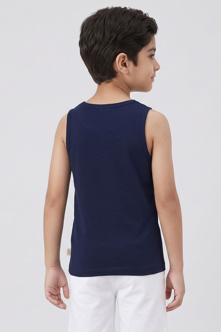 Lee Cooper Boys Vest (Pack of 2) - Multicolor — image 4